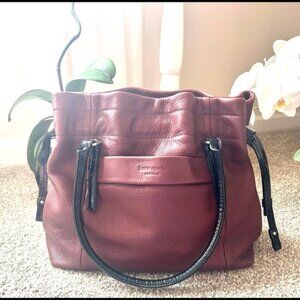 Kate Spade Burgundy Leather Tote